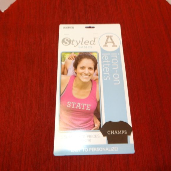 Set Of 3 Packs Iron-On Letters, w/5 Sheets Each - Picture 2 of 4